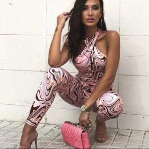 Zara Blogger Fav Marble Jumpsuit - Only 1 left!